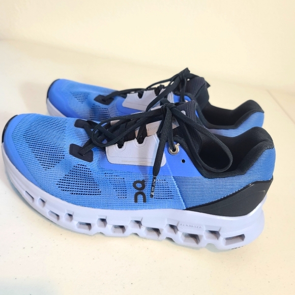 On Cloud Women's Cloudstratus Running Sneakers in Mariana Blue Cloudtec Size 8.5 - Picture 5 of 10